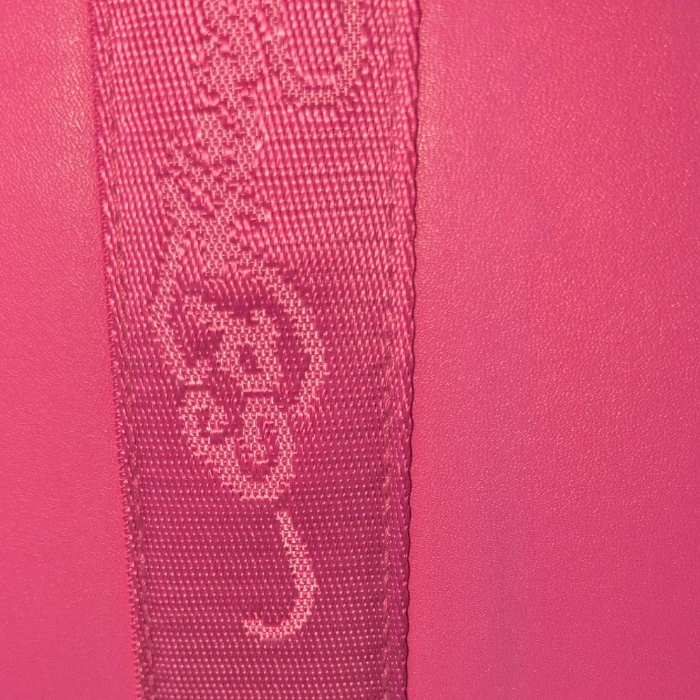 Ed Hardy Pink Embossed Tote With Shoulder Strap NWT